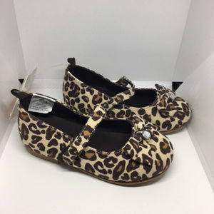 NWT GYMBOREE Toddler Girl Leopard Shoes | size 9